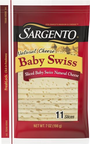 Sargento SUVELAM Sliced Baby Swiss Natural Cheese thumb #1