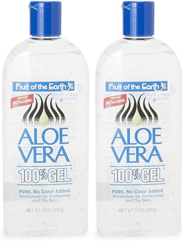 Image of Fruit of the Earth Moisturer Gel, Aloe Vera, 12 Ounce (Pack of 2)