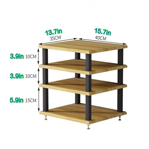 Support de lecteur multimédia AV étagère porte-CD de stockage audio multicouche - 8