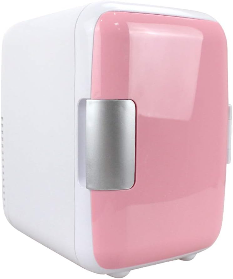 Dastrues Mini 4L Fridge Makeup Refrigerators Dual-Use for Home Room Car