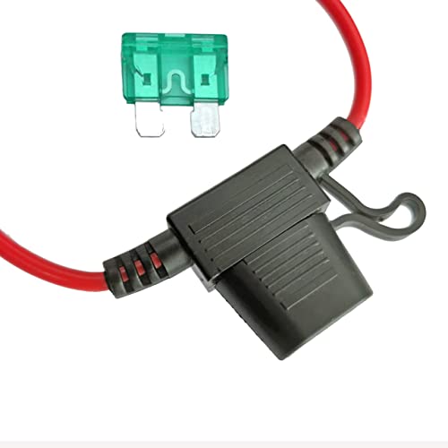 Zozomotors Electric Fuel Pump Relay Kit Fuel Pump Wiring Harness Kit Relay Bypass 40 Amp Waterproof Relay Switch Kit Heavy Duty Long Wires Universal Fit 12V System P/N 30247 #TOP5
