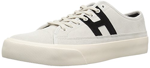 HUF Men's Hupper 2 LO Shoe, Cream/Black, 4 Regular US