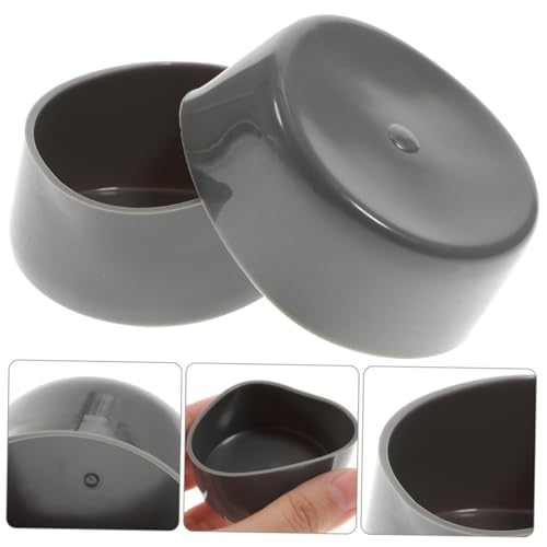 TOPPERFUN 4pcs Trailer Bearing Cover Kit Rubber Caps for Optimal Protection Easy Installation Reusable Bearing Dust Covers Nuts Plugs and Washers for Boat Trailer Axles