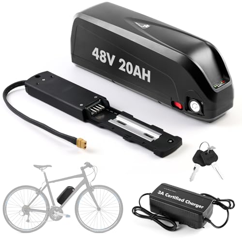 48V 20AH Batteria per Bicicletta Elettrica con Caricatore Rapido da