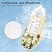 Dolyues Sunflower Frog Sneakers Size 13 Lightweight Non-Slip Tennis Walking Shoes Girls Fashion Sneaker Lace-Up Athletic Running Shoe School Cross Trainers Footwear