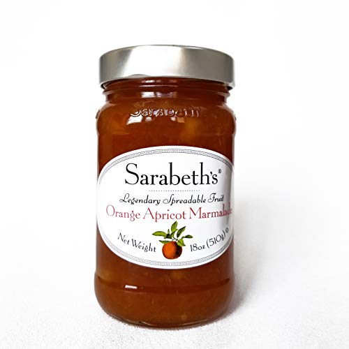 Sarabeth's Legendary Spreadable Fruit - 3 Jar Gift Pack - Orange-Apricot, Blueberry Cherry And Strawberry Rhubarb #TOP1