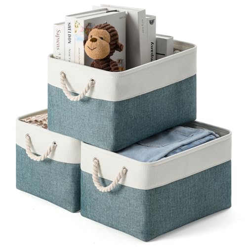 DUHEL Storage Basket Bins 3 Pack