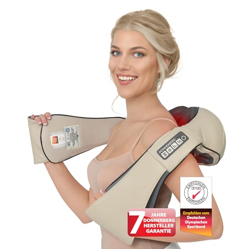 DONNERBERG® Premium Masajeador Cervical Shiatsu Con Calor Y...