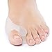 Produktbild NatraCure Gel Hallux Valgus Zehenspreizer im 2er Pack  BPA Frei  hochwertiger Ballenschutz, Zehenschutz, Zehenteiler & Zehentrenner für Damen & Herren  Zehenspanner & Zehen-Korrektur