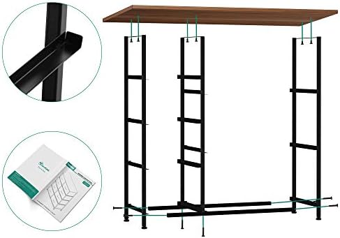 YITAHOME Chest of Drawers, Cationic Fabric 7-Drawer Storage Organizer Unit for Bedroom Living Room Closet, Sturdy Steel Frame, Easy Pull Fabric Bins & Wooden Top, Fabric Dresser