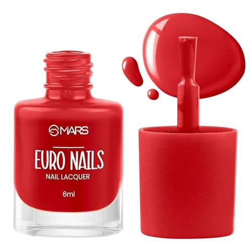 Image of MARS EURO Nail Lacquer | Glossy Gel Finish | Rich Pigmentation | Chip Free | Quick Drying Formula | Long Lasting Nail Polish for Women | (6.0 ml) (Shade-67)