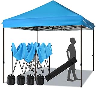 MEWAY 10ft Patio Awning Garden Shade Commercial Ez Pop Up Canopy Tent Instant