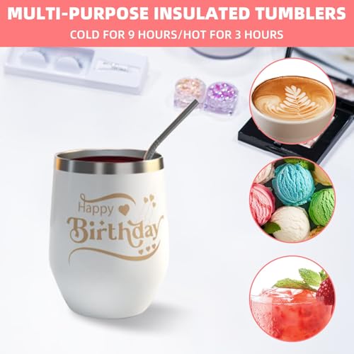 Birthday Gifts for Women, Unique Happy Birthday Female Self Care Package Presents, Hampers Pamper Gift Box for Best Friends, Mum, Sister, Auntie, Basket Gift Ideas for Women - Image 4