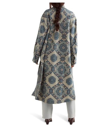 Free People Women's We The Free Brick Lane Jacquard Maxi Shirt Jacket3