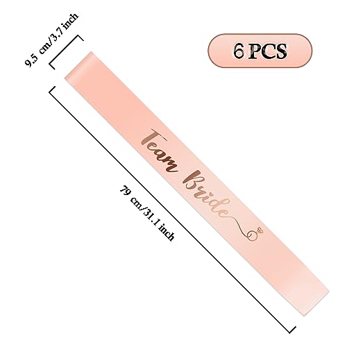 TOPWAYS Hen Party Accessories Team Bride Sash - Image 3