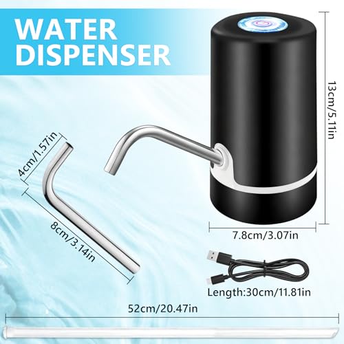 Pompe de bouteille d'eau rechargeable USB pour ne plus porter de charges - 4