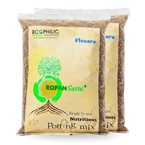 Image of Ropansathi Potting Mix for Flowering Plants- 10 kg