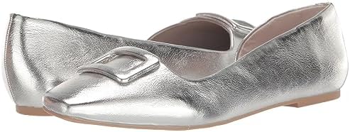 Chinese Laundry Women's Raelynn Ballet Flat, Silver, 10 | Image 6