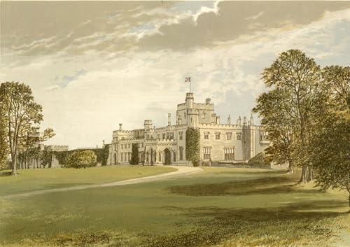 Tableau Moreton Hall Alexander Lydon pour remplacer un poster sans charme 60x90cm
