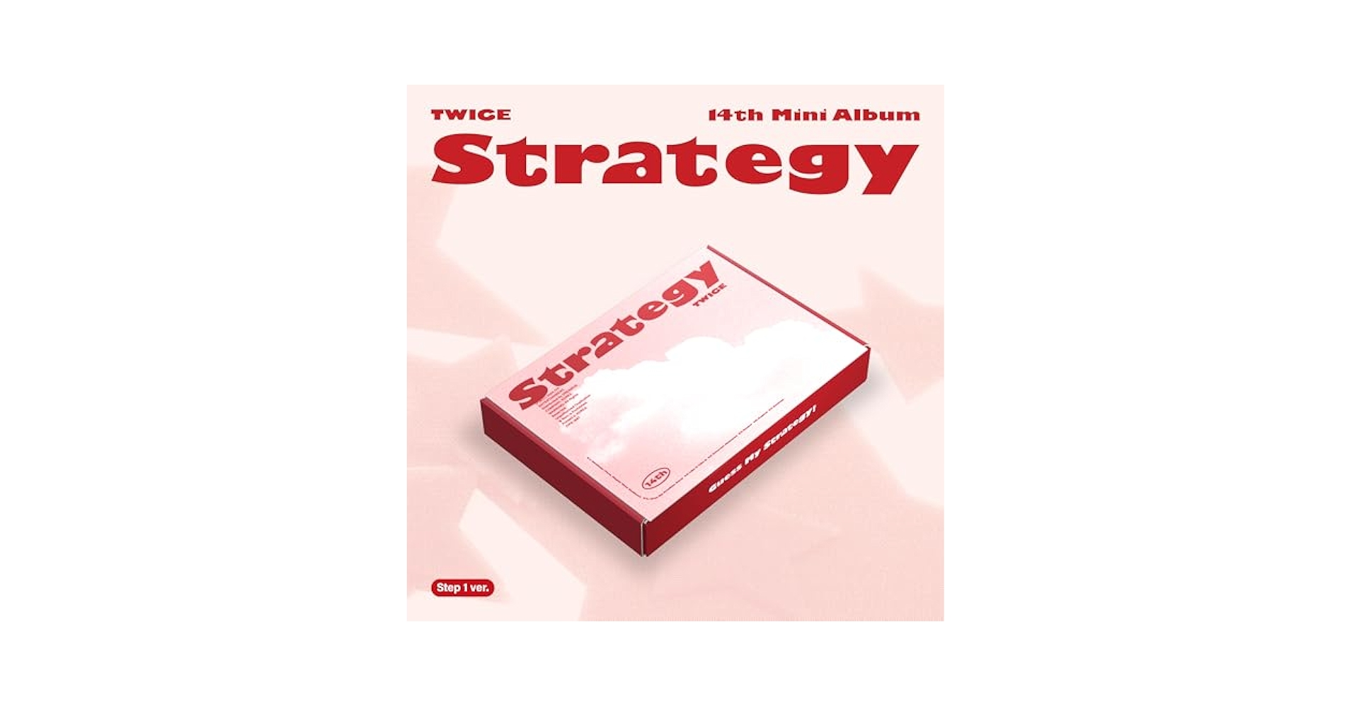 TWICE Strategy アルバム step1~3 SIGNED BUNDLE] TWICE - STRATEGY MINI ALBUM STEP 1,2,3