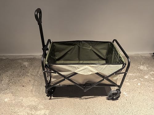 VIC Vagão dobrável dobrável, carrinho de praia resistente, dobrável de 181 kg, vagão utilitário de m