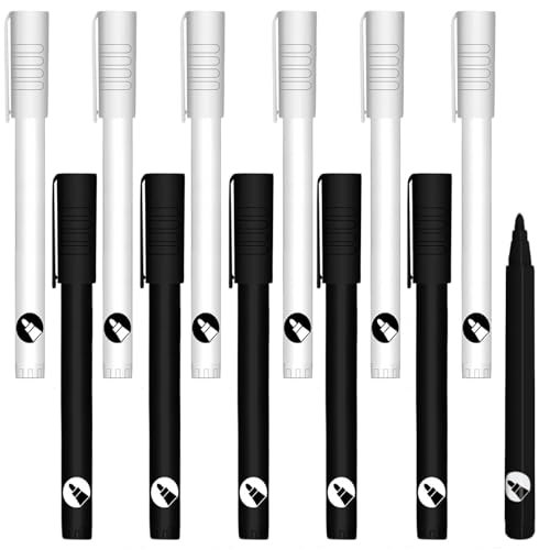 12 Marcas, Marcas Impermeables De Secado Rápido, Herramientas De Manualidades Artificiales De Bricolaje, Adecuadas Para Escribir En Metal, Vidrio, Cubiertas De Teléfonos Celulares.