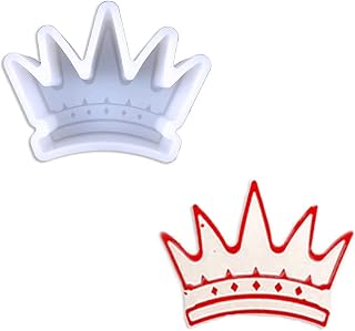 Crown Shape Car Freshie Silicone Mold for Making Soap Aroma Beads Car Freshie, Pendant, Candle, Resin