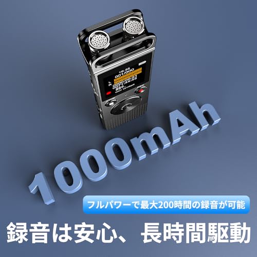 Vuyiok ボイスレコーダー 32GB大容量 小型 ICレコーダー GL-99 の商品画像 6