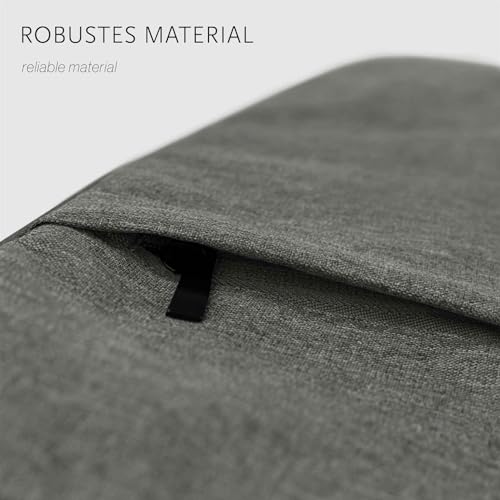 Housse tablette Lenovo Tab Extreme moex pochette nylon fermeture éclair grise