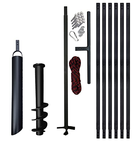 PWSAM New Tarière pour puits 7 m 120 mm avec plunscher 90 mm