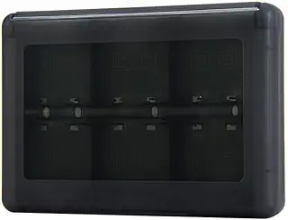 28-in-1 ゲームカードケース対応 3DS / 3DS / DSi/DSi XL/DSi LL/DS/DS Lite カートリッジ収納ボックス ホルダー (ブラック)