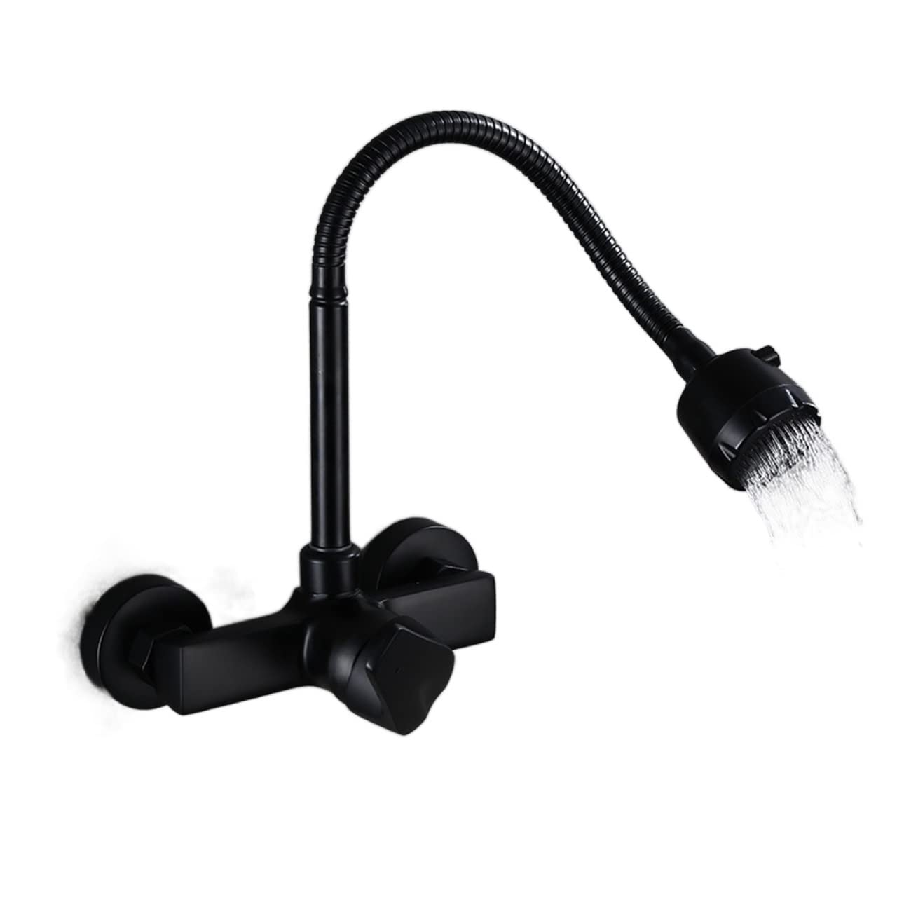 Robinet rotatif eau froide et chaude avec mitigeur monotrou efficace