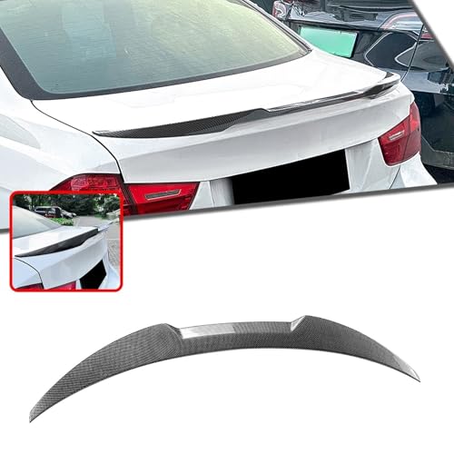 Becquet couvercle coffre arrière pour E90 look carbone style dynamique - 2