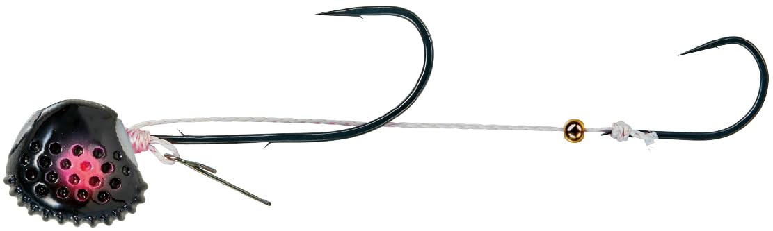 がまかつ(Gamakatsu) ラグゼ 桜幻 鯛テンヤ プラグイン TG 80g (22号) #14 オウゲンブラック 19-415