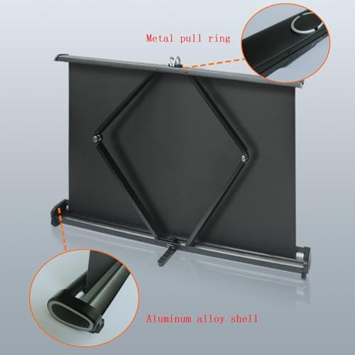 Pantalla de Proyector Portátil para Mesa 30 pulgadas 16:9 miniatura 4