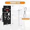 Digital Thermostat Control Panel Kit for Traeger Wood Pellet Grills, BAC236 Replacement Parts Digital Thermometer Pro Controller with 7 RTD Temperature Probe Sensor BAC194 Smoker Accessories