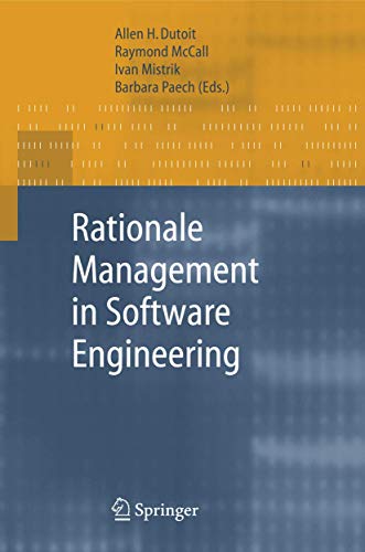 Rationale Management in Software Engineering view 2