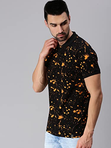 Image of Veirdo Men's Cotton Solid Classic Fit T-Shirt