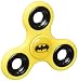 FOCO Justice League Diztracto Spinnerz Three Way Fidget Batman Version 2 Spinner, Yellow, 3" x 2.75"