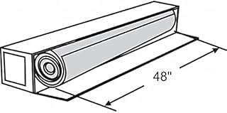 Fiberglass, 100 ft Length,Door and Window Screen 0.011 in Wire Dia, 48 in Width,2040-69-74