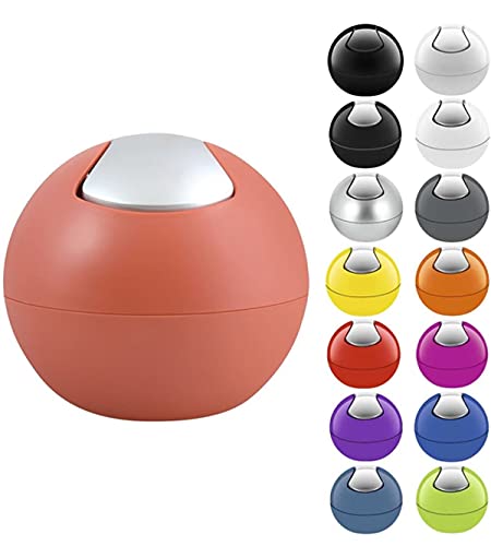 Spirella Contenitore Basculante in PP Ciotola 1L Terracotta