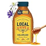 L.R. Rice  100% Pure Unfiltered Local Colorado Honey, 16 Ounce