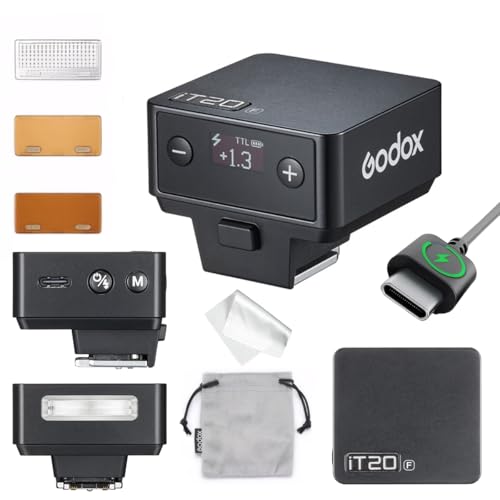 Image of Godox IT20 F IT20F Flash for Fuij,GODOX iT20F IT20 F Mini Camera Flash