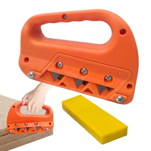 Hogvinnatil Cortador rápido para placas de yeso, herramienta de biselado de bordes de paneles de yeso | Cortador rápido preciso para placas de yeso a 45° | Herramienta de mano para carpintería,