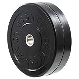 papababe Bumper Plates 2 inch Bumpers Olympic Weight Plate with Steel Insert Bumper Weights Set Free...