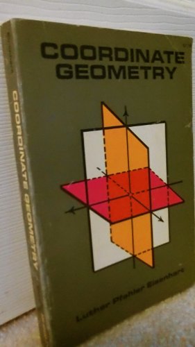 Coordinate geometry B0007DWRVK Book Cover