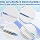 Abflussreiniger Bürste, Reinigungsbürste Set für Abwasserkanäle, 9 Stücke Bürste für Abwasserkanäle, inkl. 3 PCS 45cm Abflussreiniger und 6 Rohrreinigungsbürste, Schlauchbürste, für Küche Badezimmer