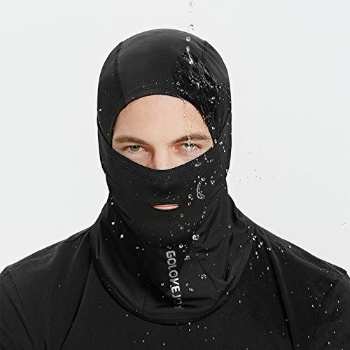 Escudo facial de inverno feno masculino espesso quente à prova d'água à prova de vento velo ciclism