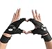 Coroler LED Flashlight Glove Gift for Men, Fingerless Fishing Gloves for Mechanics Electrician Repairing Cars Night Running Fishing Camping Hiking in Dark Place (1 Pair)