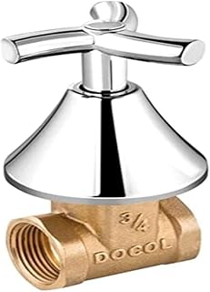 Docol REGISTRO DE GAVETA DOCOLBASE 3/4 COM ACABAMENTO PRIMOR, Cromado, 00923206 - RG 3/4 PRIMOR